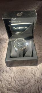 Tendence Horloge Heren Chronograaf Zwart, Overige merken, Staal, Met bandje, Polshorloge