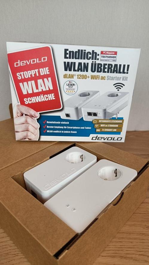 WiFi versterker Devolo dLAN 1200+ WiFi ac, Computers en Software, WiFi-versterkers, Zo goed als nieuw, Ophalen of Verzenden