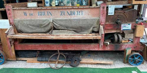 Dorshekelmachine | dorskast | 1920 | De Bruin Zundert, Antiek en Kunst, Antiek | Gereedschap en Instrumenten, Ophalen