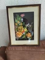 Schilderij met bloemen kunst, Ophalen