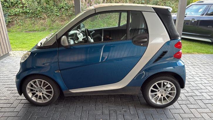 Smart ForTwo 1.0 62KW TURBO Cabrio 2008, Auto's, Smart, Particulier, ForTwo, ABS, Airbags, Airconditioning, Boordcomputer, Centrale vergrendeling