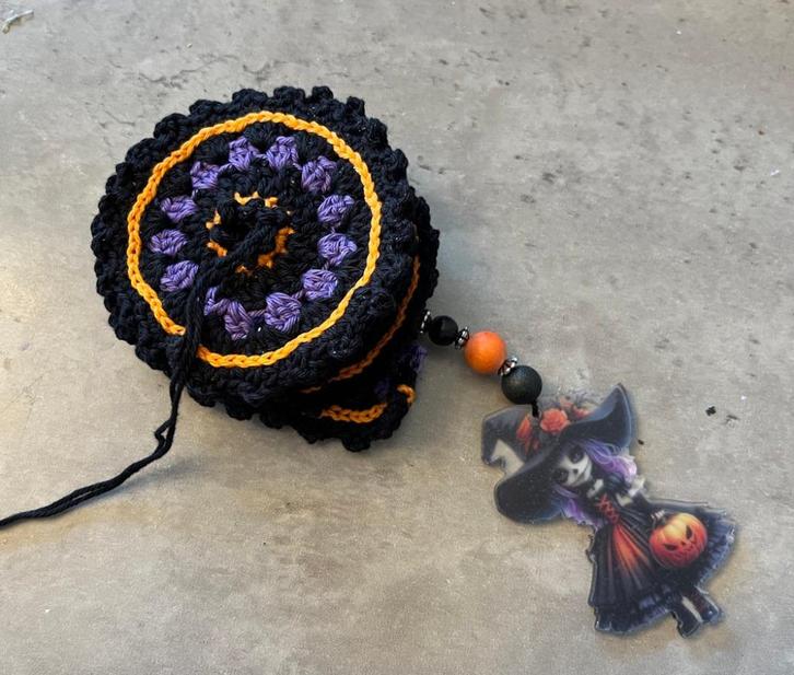 Windspinner Halloween heks pompoen, Tuin en Terras, Tuinwanddecoratie, Nieuw, Ophalen of Verzenden