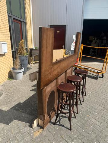 Opklapbare bar toog barretje cafe huisbar thuisbar  beschikbaar voor biedingen