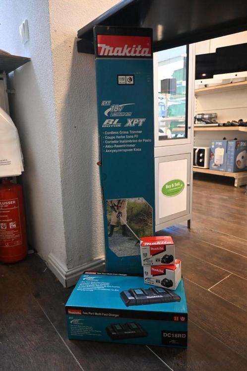Makita DUR192LZ Draadloze grastrimmer + 2 accus+ lader NIEUW, Auto diversen, Autogereedschap, Nieuw, Ophalen of Verzenden