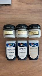 Verf kleuren testers little greene / flexa, Doe-het-zelf en Verbouw, Verf, Beits en Lak, Beige, Nieuw, Ophalen of Verzenden, Verf