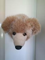 Pluche Berenkop voor aan de muur, kinderkamer., Ophalen of Verzenden, Zo goed als nieuw, Wanddecoratie