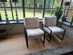 hotel chique  fauteuils, Huis en Inrichting, Stoelen, Ophalen, Zo goed als nieuw, Stof, Twee