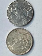 US zilveren Morgen Dollar en Peace  Dollar, Ophalen of Verzenden, Noord-Amerika