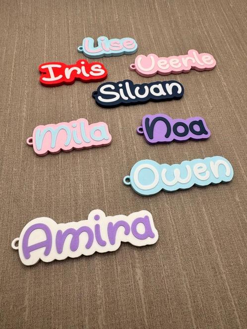 Sleutelhanger met naam, kraamcadeau, babyshower, schattig, Verzamelen, Sleutelhangers, Nieuw, Overige typen, Ophalen of Verzenden