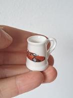 Porselein bierpul met Ferrari F40, D2xH3cm, Antiek en Kunst, Ophalen of Verzenden