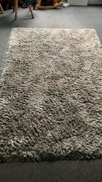 Hoogpolig vloerkleed / tapijt grijs (230 x 180 cm ongeveer), 200 cm of meer, Grijs, 150 tot 200 cm, Rechthoekig