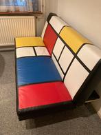 Mondriaan slaapbank, Huis en Inrichting, Slaapkamer | Slaapbanken, Ophalen, Gebruikt, Tweepersoons