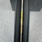 Gouden Armband | 18k | 2,5g | fantasie tricolor | 387581, Sieraden, Tassen en Uiterlijk, Armbanden, Ophalen of Verzenden, Gebruikt