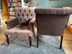 fauteuils klassiek, Huis en Inrichting, Ophalen, Gebruikt, 50 tot 75 cm, Hout
