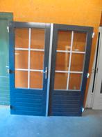 Openslaande tuindeuren dubbelglas, 167,5 x 201 (nr. HT1100A), Doe-het-zelf en Verbouw, Deuren en Horren, Ophalen, 120 cm of meer