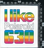 Sticker: Polaroid - I like Polaroid 630, Ophalen of Verzenden, Zo goed als nieuw, Bedrijf of Vereniging