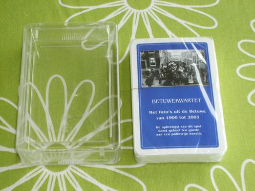 Betuwe kwartet - Met foto's uit de Betuwe van 1900 tot 2003, Verzamelen, Speelkaarten, Jokers en Kwartetten, Nieuw, Kwartet(ten)