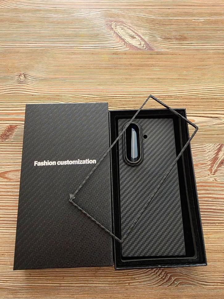 Galaxy Fold 7 Case - Carbon Fiber Design, Telecommunicatie, Mobiele telefoons | Hoesjes en Frontjes | Apple iPhone, Nieuw, Hoesje of Tasje