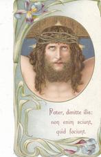 7 Mooie oude prenten met de kruiswoorden van Christus, Ophalen of Verzenden, Zo goed als nieuw, Kaart of Prent