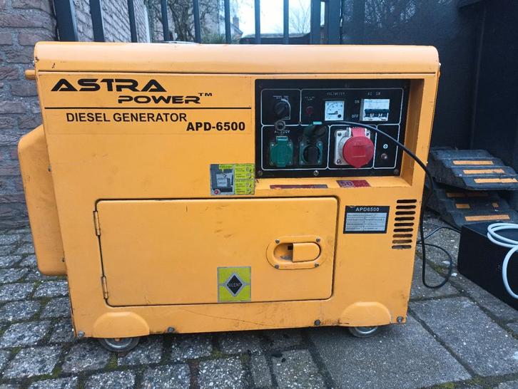 Diesel aggregaat 6.2KVA, Hobby en Vrije tijd, Elektronica-componenten, Ophalen