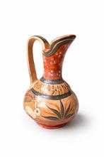 vintage Tonala Mexicaanse aardewerken kan, handgemaakt, Ophalen of Verzenden