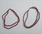 Houten kralenkettingen, 2 stuks, Oosterveldweg 15, 7274 DZ, Overige materialen, Bruin, Verzenden