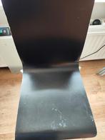 Ikea eetkamerstoelen, 4 stuks zwart. Beste tijd gehad, Ophalen, Gebruikt, Zwart, Vier