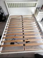 IKEA bed 160x200, Ophalen, Gebruikt, Wit, Tweepersoons