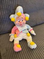 Oude Efteling pop knuffel van Pardotje roze blauw (Pardoes), Ophalen of Verzenden, Gebruikt, Beeldje of Poppetje