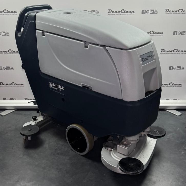 Nilfisk BA 611 D schrobzuigmachine, Doe-het-zelf en Verbouw, Reinigingsmachines, Gebruikt, Schrobmachine, Ophalen of Verzenden