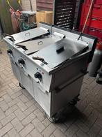 Electrische horeca frituur krachtstroom 64A + 32A, 4 liter of meer, Ophalen, Gebruikt, Duo-friteuse