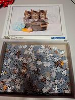 puzzel 500 stukjes poezen, Ophalen, 500 t/m 1500 stukjes, Zo goed als nieuw
