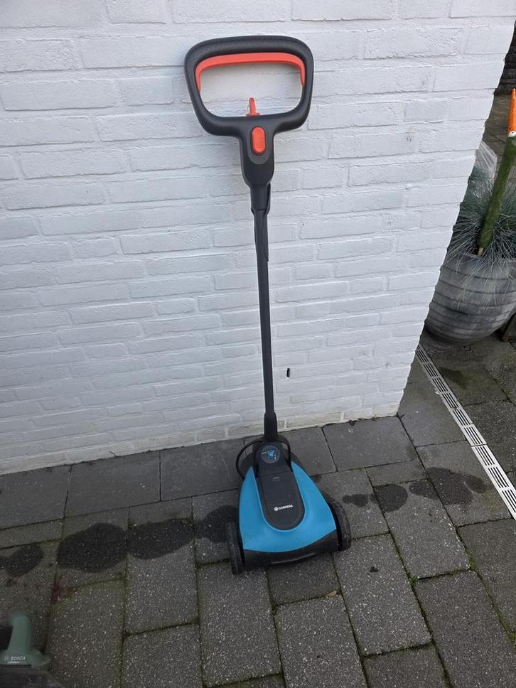 Gardena Accu Grasmaaier - Perfect voor kleine tuinen!, Tuin en Terras, Grasmaaiers, Gebruikt, Accu-grasmaaier, Minder dan 30 cm