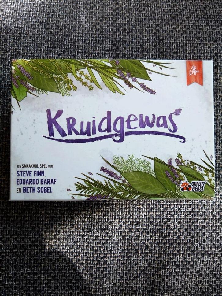 Kruidgewas - een smaakvol kaartspel, Hobby en Vrije tijd, Gezelschapsspellen | Overige, Zo goed als nieuw, Ophalen of Verzenden