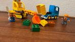 Duplo rupsband en kiepwagen met poppetjes, Kinderen en Baby's, Speelgoed | Duplo en Lego, Complete set, Duplo, Ophalen of Verzenden