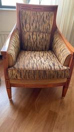 Kersenhouten fauteuilles, Huis en Inrichting, Fauteuils, Ophalen, Zo goed als nieuw, Minder dan 50 cm