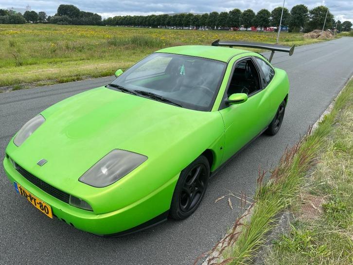 Fiat Coupe 2.0 20V 1998 wrap groen supercar, Auto's, Fiat, Particulier, Coupe, Benzine, Euro 4, Coupé, Handgeschakeld, Origineel Nederlands