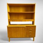 Nieuw binnen! Vintage eiken boekenkast uit Zweden, Gebruikt, 100 tot 150 cm, Mid-century | Vintage | Zweeds, ?