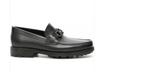 Salvatore ferragamo zwarte leren loafers schoenen 10,5 bcbc, Kleding | Heren, Salvatore Ferragamo, Ophalen of Verzenden, Zo goed als nieuw