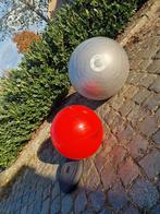 2 Yoga Ballen - Fitness & Zwangerschap, Sport en Fitness, Ophalen of Verzenden, Zo goed als nieuw, Buik, Fitnessbal