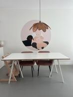 HAY LOOP STAND TAFEL wit., Huis en Inrichting, Ophalen, 50 tot 100 cm, Zo goed als nieuw, Vijf personen of meer
