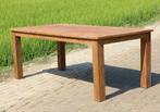 Teak Tuintafel Teakhouten Eettafel Tuinset Tuinmeubelen, Ophalen of Verzenden, Nieuw, Rechthoekig, Teakhout