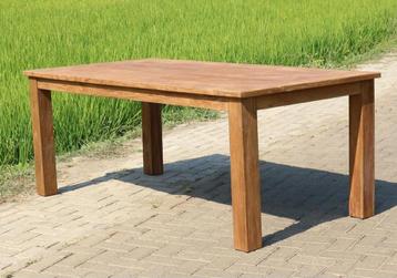 Teak Tuintafel Teakhouten Eettafel Tuinset Tuinmeubelen beschikbaar voor biedingen