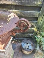 XL gietijzeren tuinvaas, Tuin en Terras, Tuinvazen, Ophalen, Heikant 21 Kaatsheuvel, Gebruikt, Belle Vieille Brocante