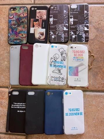 13 NIEUW telefoonhoesjes iPhone 7G/8G/SE2/SE 2020/NEW SE beschikbaar voor biedingen
