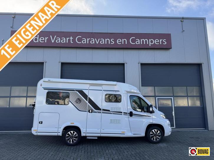 Knaus Van Ti Vansation 550 MF 160 PK en 8 traps Automaat, Caravans en Kamperen, Campers, Bedrijf, tot en met 3, Half-integraal