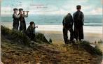Scheveningen - Op den uitkijk (1911), Verzenden, Voor 1920, Gelopen, Zuid-Holland