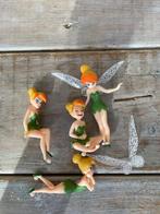 5 x klein Disney poppetje. Tinkerbell. Peter Pan figuurtjes., Ophalen, Peter Pan of Pinokkio, Zo goed als nieuw, Beeldje of Figuurtje