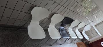 6x danerka design eetkamerstoelen - set - licht beschadigd beschikbaar voor biedingen