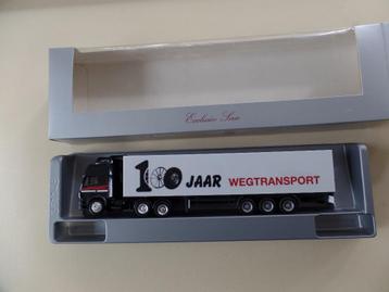 Mercedes trekker / oplegger 100 wegtransport  (Herpa) beschikbaar voor biedingen